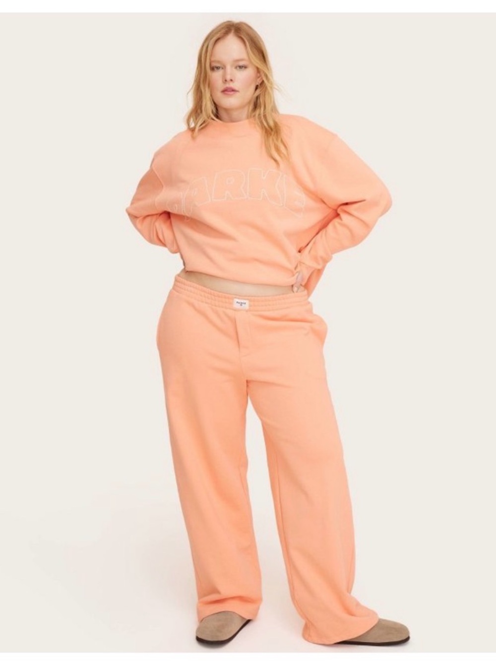 Parke x Target high rise boxer sweatpants